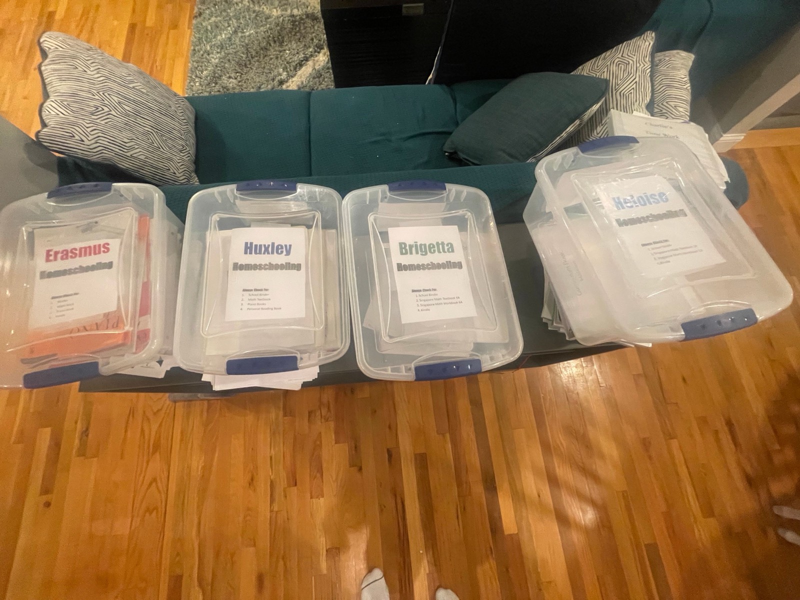 Organizing Homeschooling For 2 Homes