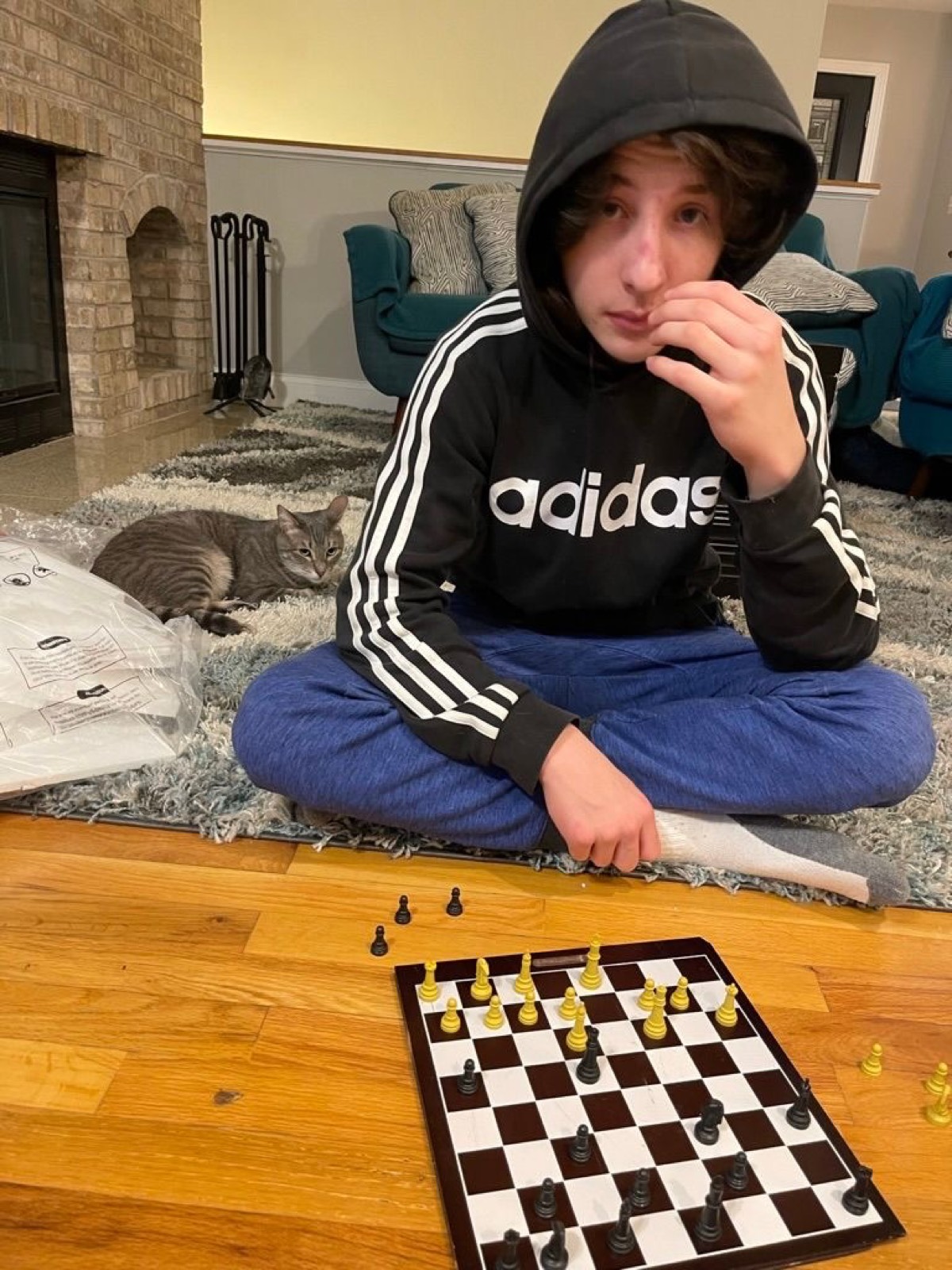 Chess - we each one a game.