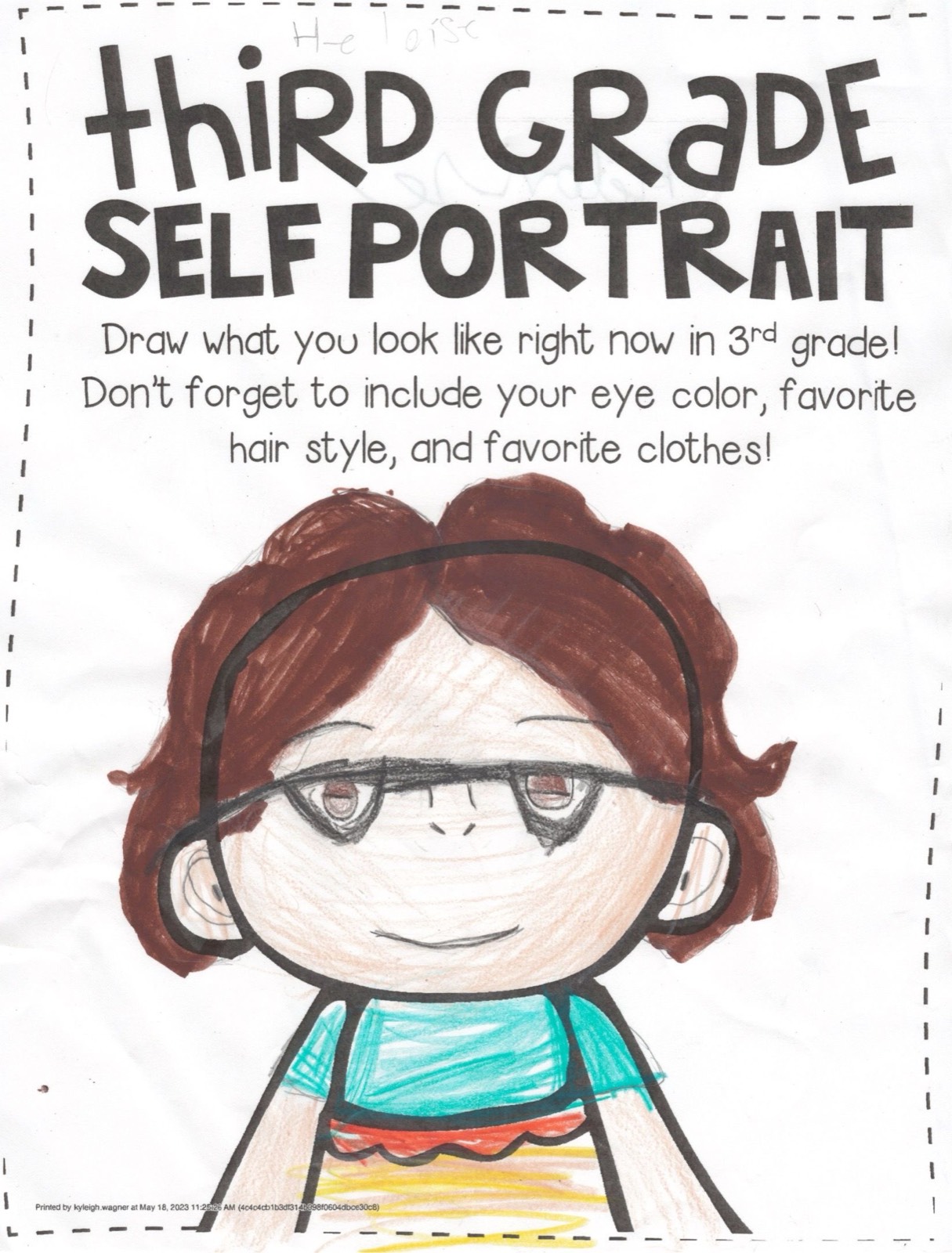 Heloise Self-Portrait