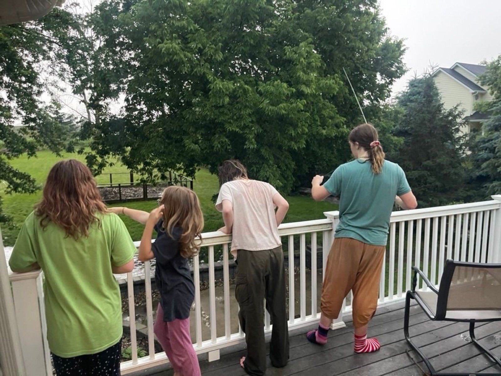 Fishing Off of the Deck, JoJo Siwa and Resident Alient