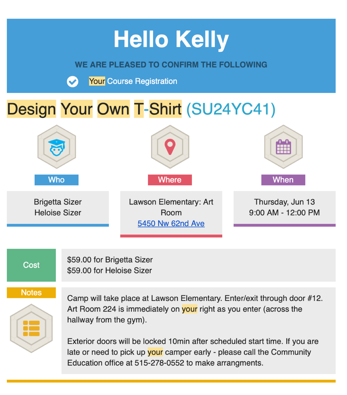 Design Your Own T-Shirt!